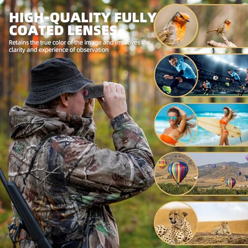Premium ED HD Binoculars 10x42 for Adults