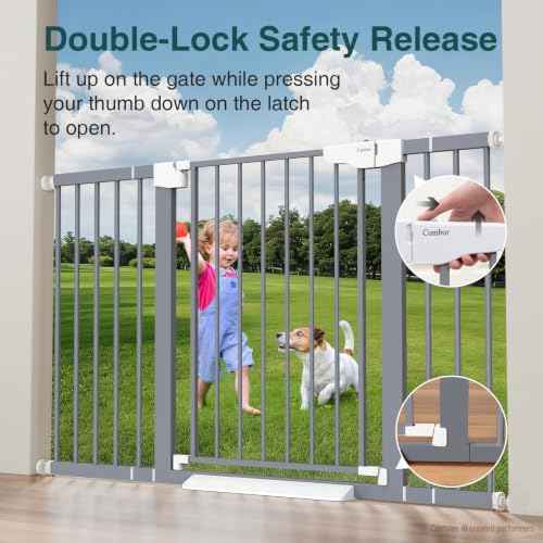29.7 54.2" Wide Baby Gate
