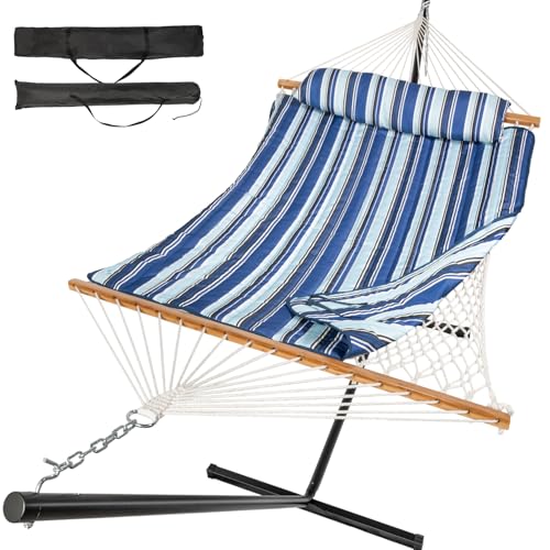 2 Person Double Hammock with Stand