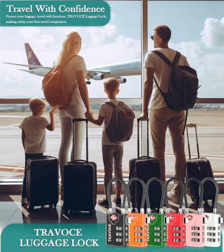 TSA Approved Luggage Locks (2 Count)