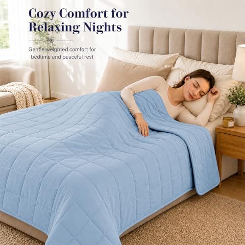 Weighted Blanket for Adults 20lbs（Queen Size