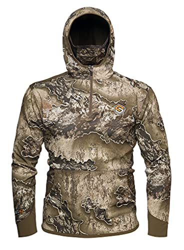 Savanna Aero Raid Lightweight Odor Control Camo Hunting Hoodie for Men
