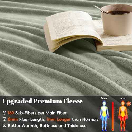 Fleece Blanket King 108"x90"