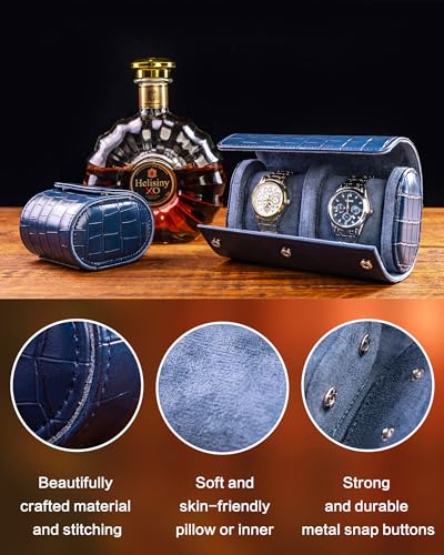 2 Watch Travel Case