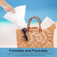 Sun Hats for Women Wide Brim Summer Hat Large Floppy Sun Straw Hat Foldable Packable Beach Hats UPF 50+