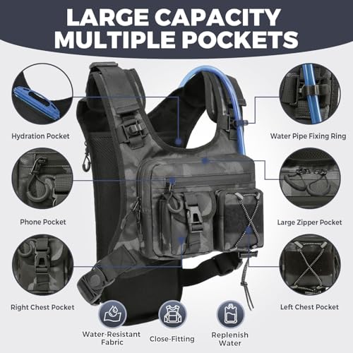 USA Patent Running Hydration Vest Backpack