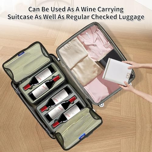 Premium Wine Travel Luggage (10 Count)