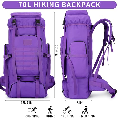 Hiking Backpack for Men 70L