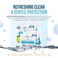 Alcohol Free Sanitizing Hand Wipes with Bergamot & Aloe Essential Oil (480 Count)