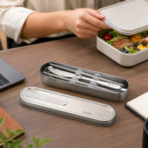 100% Pure Titanium Travel Cutlery Set