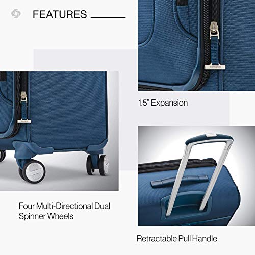 Solyte DLX Softside Expandable Luggage with Spinner Wheels