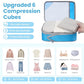 Compression Packing Cubes for Travel (6 Count)