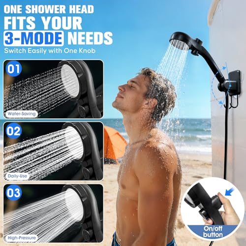 Upgraded Portable Shower with Heater