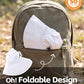 UPF50+ Mens Sun Hat Wide Brim Fishing Hat Airy Mesh UV Protection Portable Bucket Sun Hat White