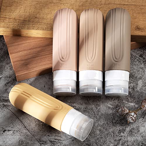 Travel Bottles for Toiletries (4 Count)