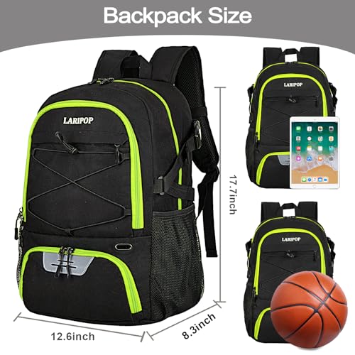 Basketball Backpack with Ball Compartment