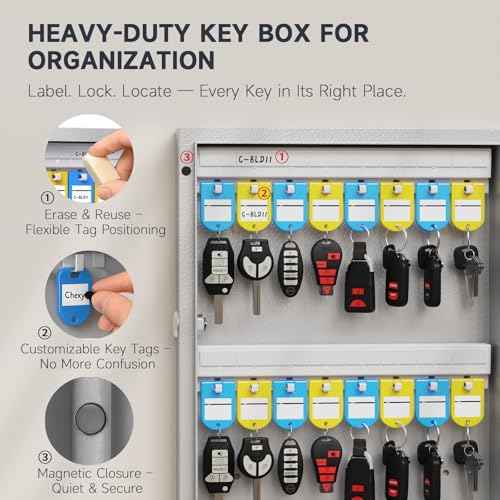 48 Key Lock Box