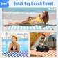 2 in 1 Microfiber Oversized Beach Towel (2 Count)