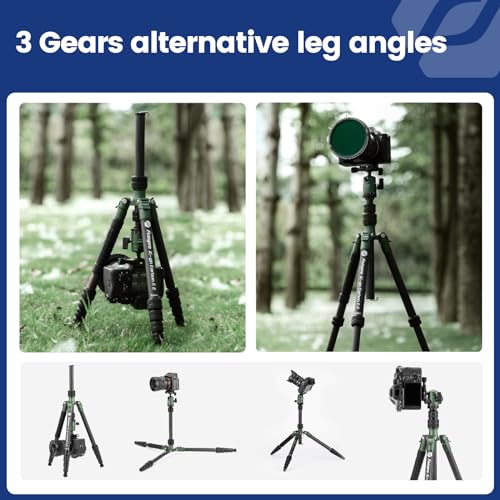 60" Carbon Fiber Camera Travel Tripod