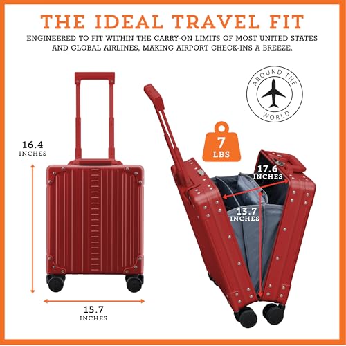 16" Aluminum Vertical Underseat Carry