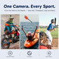 Brave 4 Pro Action Camera 4K with 256GB MicroSD U3 Card Bundle
