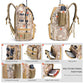 Fishing Tackle Backpack with Rod Holders