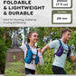 Soft Flask 200ml Collapsible Running Water Bottles (2 Count)