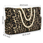 Beach Bag Large Beach Tote Bag for Women Waterproof Sandproof Swim Pool Bag With Zipper