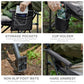 Padded Oversized Folding Camping Chair for Adults