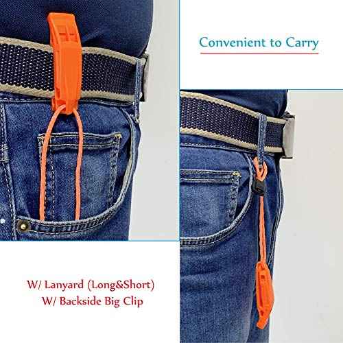 Emergency Safety Whistle with Lanyard