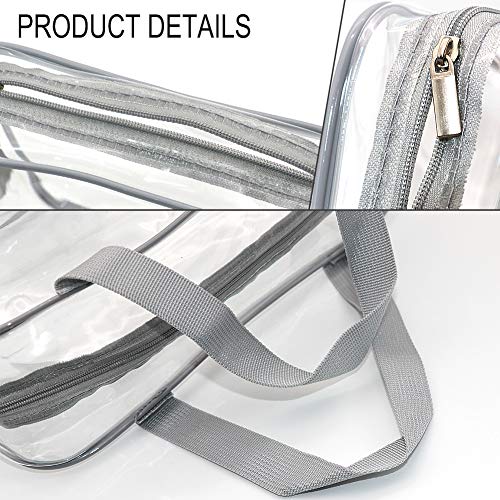 6 Packs Clear Makeup Bags