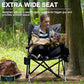 Padded Oversized Folding Camping Chair for Adults
