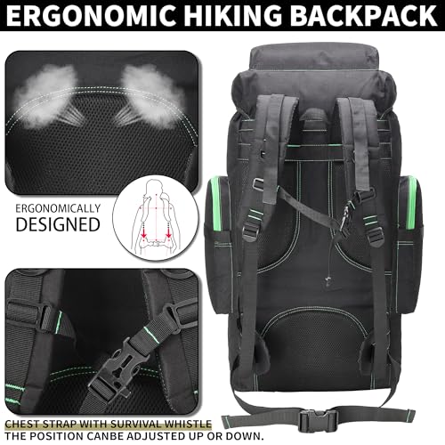Hiking Backpack for Men 70L