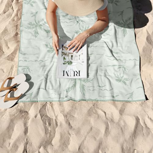 Microfiber Beach Towel for Adults with Bag