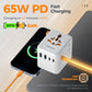 Universal Travel Adapter 65W GaN