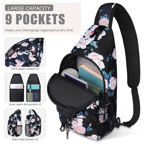 Crossbody Bags for Women Men Trendy Sling Bag Backpack Chest Bag