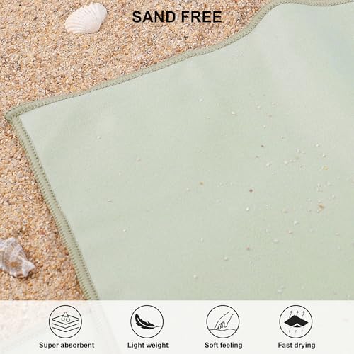 Microfiber Towel Quick Dry Camping & Travel & Gym Towel. Compact