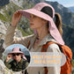 Sun Hat for Men Women with Neck Flap