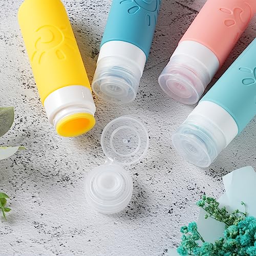 Travel Bottles for Toiletries (4 Count)