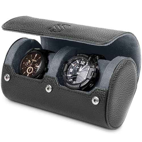 2 Watch Travel Case for Men