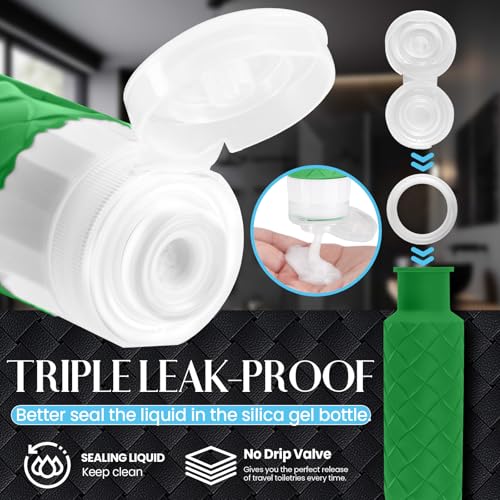 Travel Bottles for Toiletries (4 Count)
