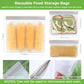 12 Pack Dishwasher Safe Reusable Food Storage Bags (12 Count)