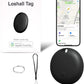 Air Tracker Tag, Smart Tracker Item Finders Compatible with Apple Find My, Bluetooth Smart Air Tag Key Finder Item Locator Worldwide Tracking for Pet Wallet Backpack Luggage, Black (iOS Only)