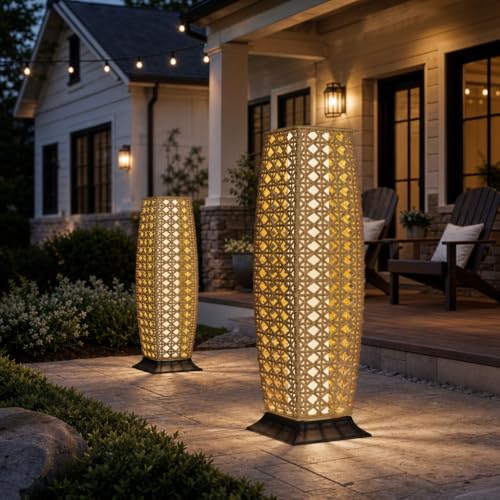 Outdoor Floor Lamp Solar Lantern