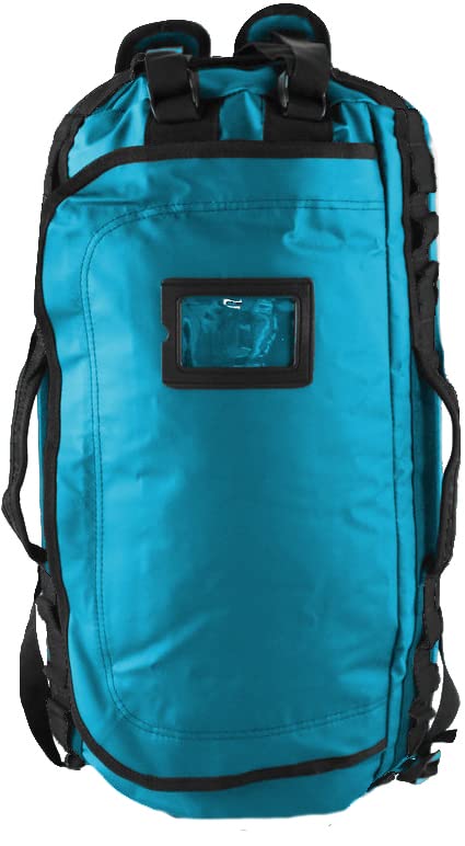 Trailhead Duffel Bag Shoulder Straps Waterproof Teal Small