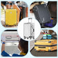 Clear PVC Suitcase Cover Protectors 32 Inch Luggage Cover for Wheeled Suitcase