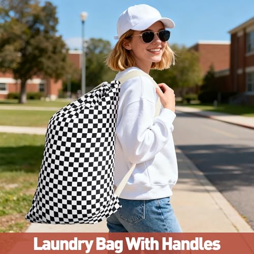 Laundry Bag Backpack for Dorm & Travel