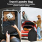 Canvas Laundry Bags with Handles & Square Base 16"Wx16"D x27.6"H