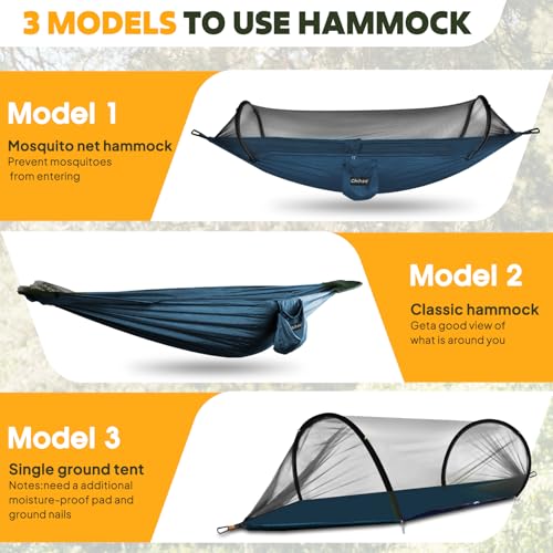 Ultra Light Travel Camping Hammock Pop
