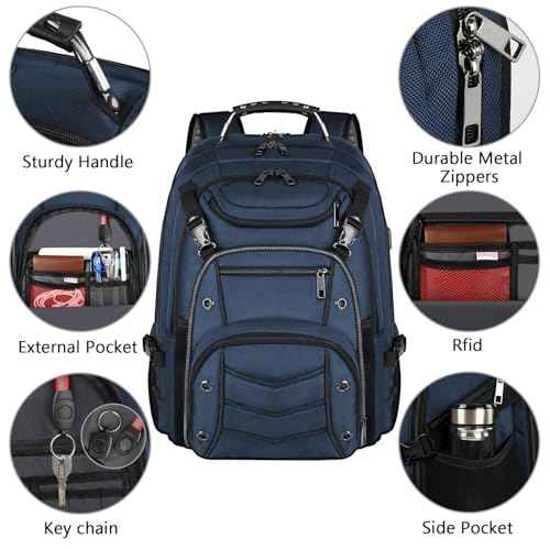 18.4 Laptop Backpack for unisex (60 Count)